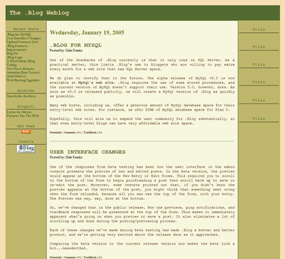 The .Blog WWII stylesheet