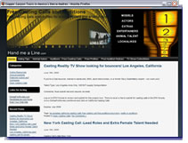 Auditions and Casting Calls Web site - Handmealine.com