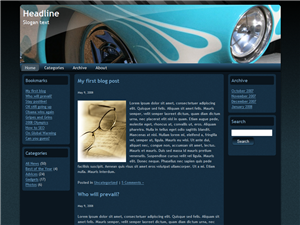 Headlight Free Wordpress Theme