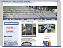 Vietnam Memorial - San Diego Web Site Design in Coronado